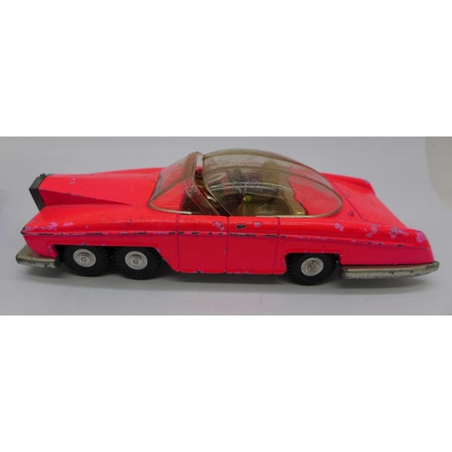 786 - A Dinky Toys Lady Penelope's FAB1 car and a SRN5 290 hovercraft