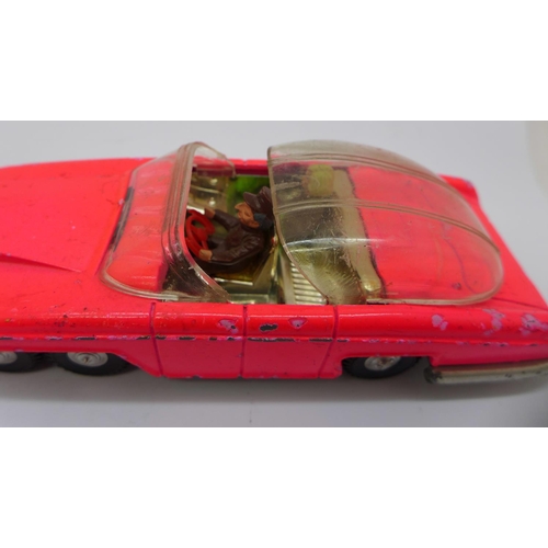 786 - A Dinky Toys Lady Penelope's FAB1 car and a SRN5 290 hovercraft