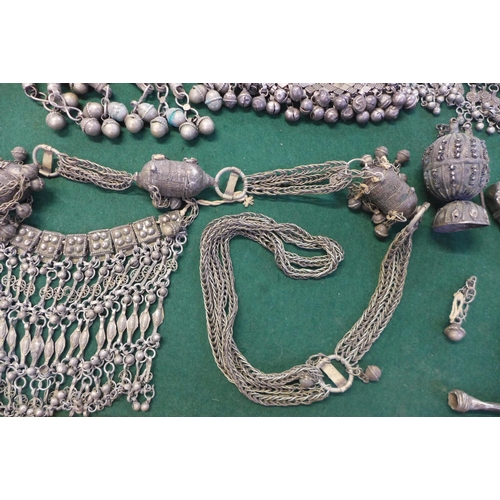 791 - A collection of Indian wedding jewellery and other jewellery