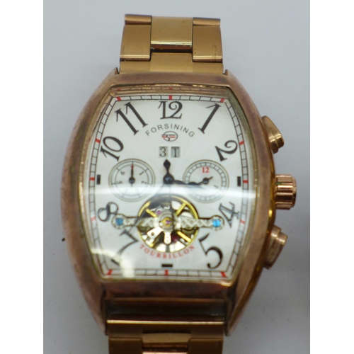 865 - Two gentleman's automatic wristwatches