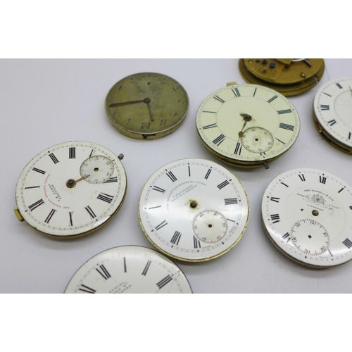 867 - Pocket watch movements