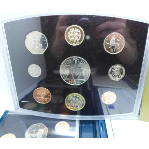 895 - Five Royal Mint uncirculated coin year packs