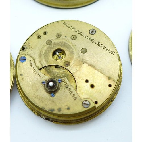 912 - Pocket watch movements