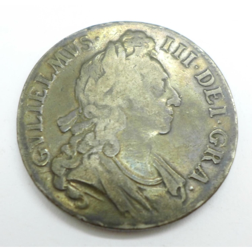 924 - A 1696 William III crown