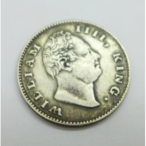 935 - A William IV East India Company Half Rupee coin, 1835