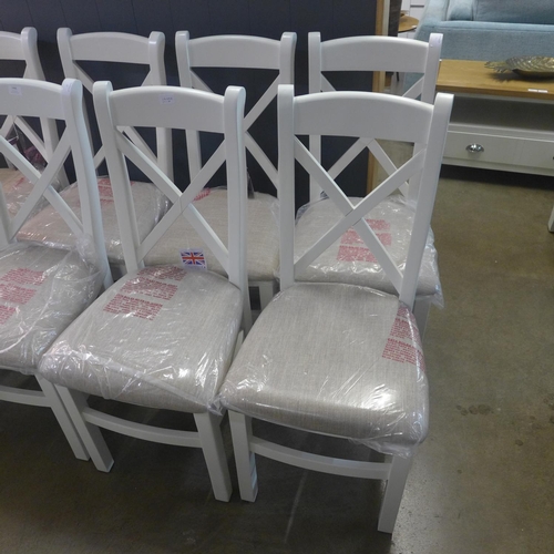 1418 - A set of four Padstow dining chairs (RW155)  * This lot is subject to VAT