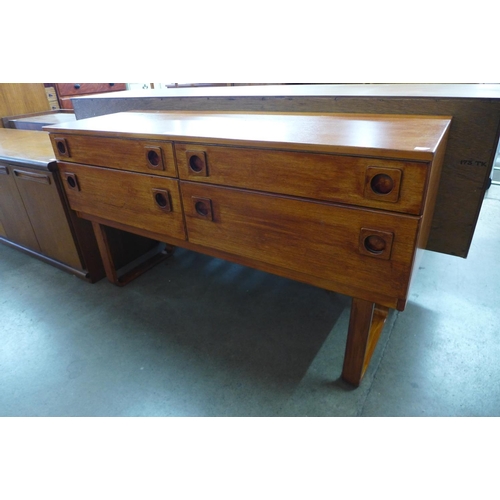 108 - A small teak sidebaord