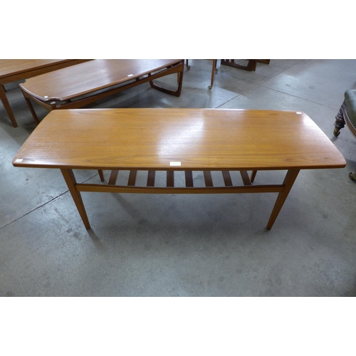 114 - A Danish teak coffee table