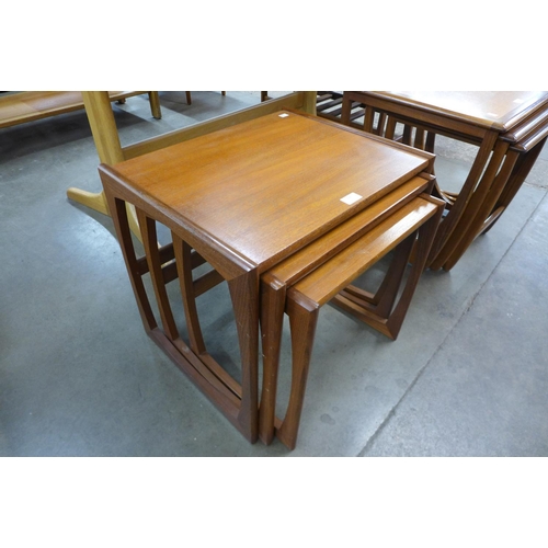 122 - A G-Plan Quadrille teak nest of tables