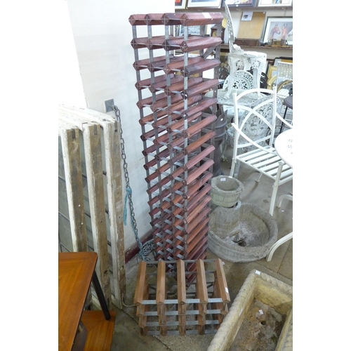 302 - Two wine racks