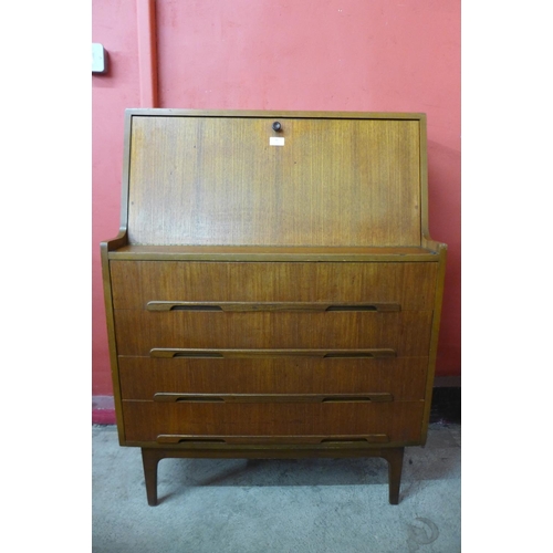 92 - A teak bureau