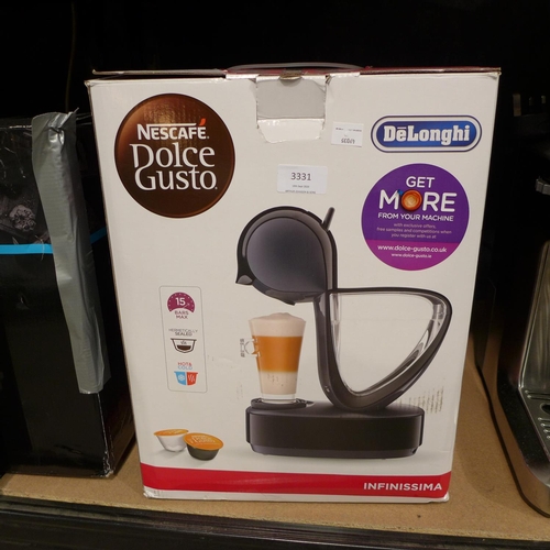 3331 - A Dolce Gusto Infinissima Coffee Machine    (203-157) * This Lot Is Subject To Vat