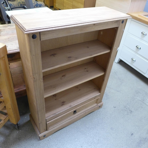 1897 - A pine bookcase * this lot is subject to VAT