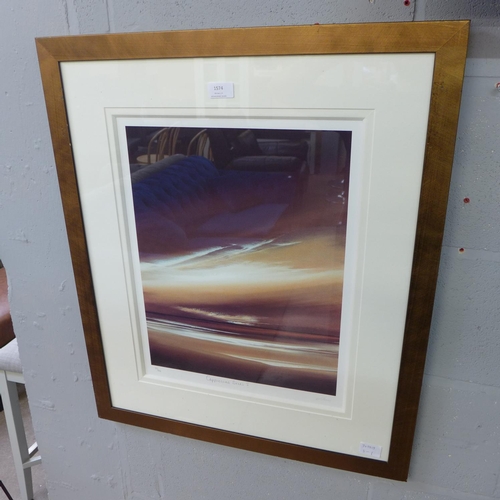 1574 - A limited edition print, 67/395 J. Shaw, Cappuccino Skies II