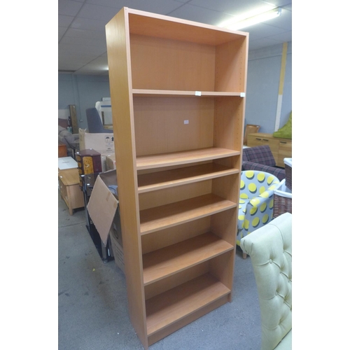 1850 - A beech effect bookcase