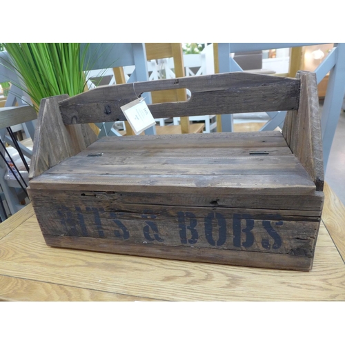 1559 - A rustic Bits and Bobs storage box (1987825)   #