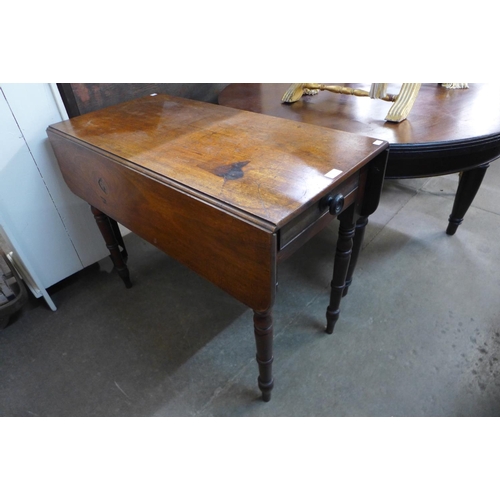 251 - A George IV mahogany Pembroke table