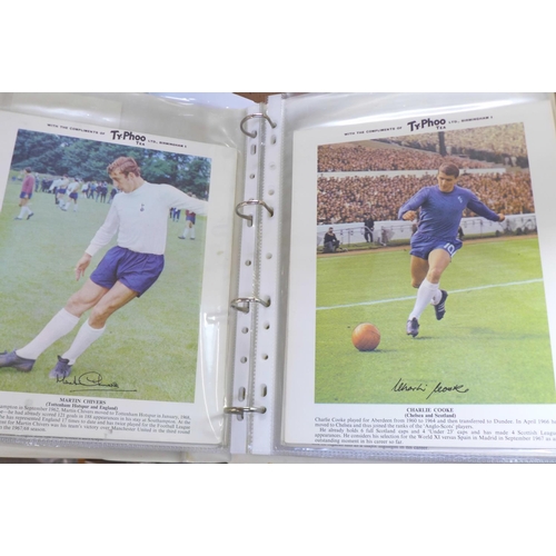 693 - A collection of Ty-phoo Tea International Football Stars cards, 1969