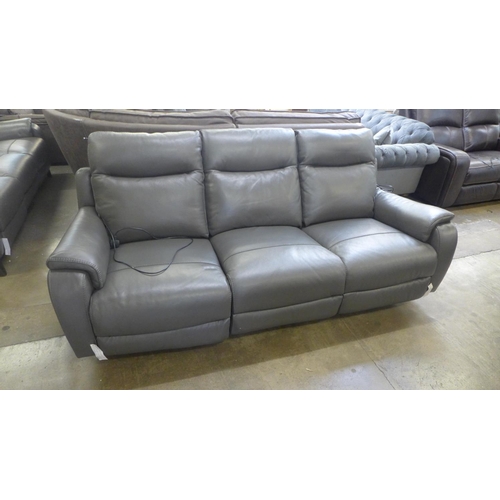 1995 - A leather Manwah Keegan Power Sofa (289292) (4039-3)  *This lot is subject to VAT