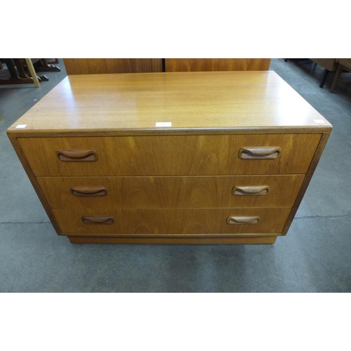 117 - A G-Plan Fresco teak chest of drawers