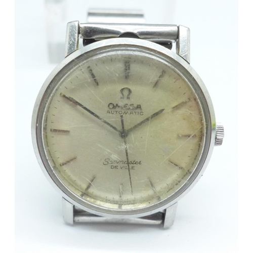 1009 - An Omega Seamaster De Ville automatic wristwatch