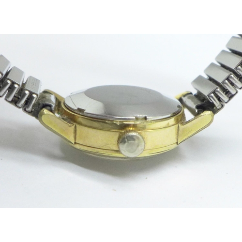 1012 - A lady's Omega De Ville automatic wristwatch