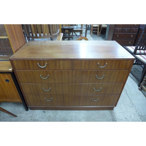 148 - A Meredew afromosia chest of drawers