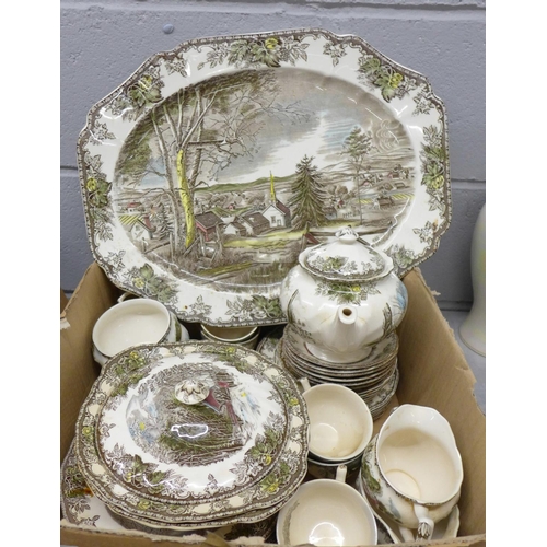 1176 - Johnson Bros. tea and dinnerware **PLEASE NOTE THIS LOT IS NOT ELIGIBLE FOR POSTING AND PACKING**