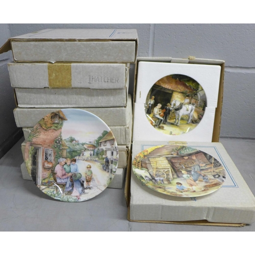 1199 - Nine Royal Doulton collectors plates with certificates, boxed **PLEASE NOTE THIS LOT IS NOT ELIGIBLE... 