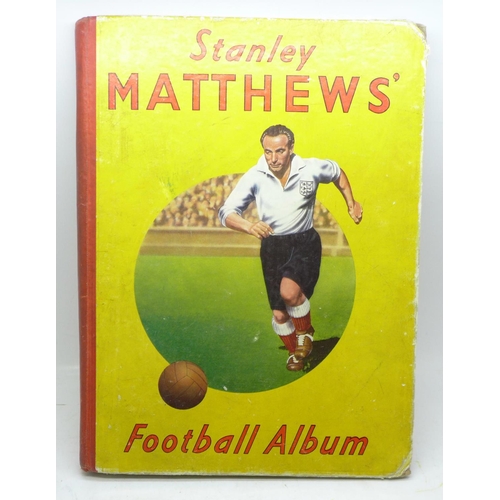 632 - A Christmas 1949 Stanley Matthews' football album, signed 