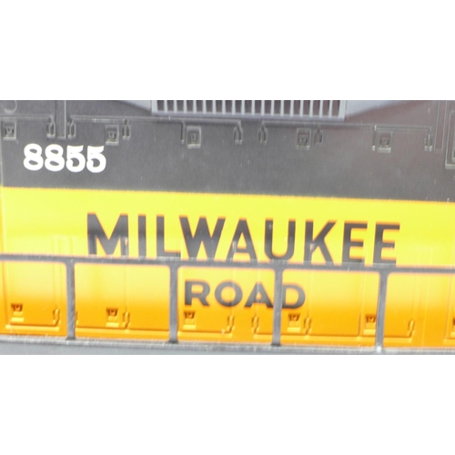 664 - A Lionel Milwaukee Road 0 gauge locomotive, number 8855