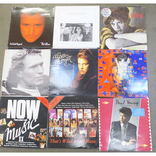 673 - 1980's LP records and 12