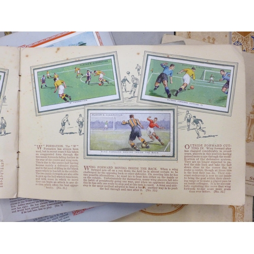 720 - Twenty cigarette card albums including Wills, Park Drive and Players