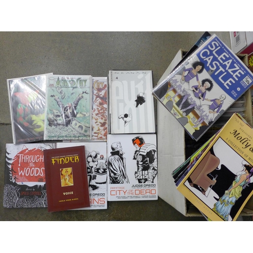 721 - 110 graphic novels and comics