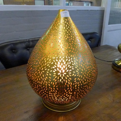 1332 - A gold Babloo table lamp (LPBM35)   #