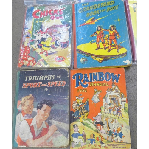 743 - Children's books and annuals from 1950's onwards, including School Stories For Boys and The Wonder B... 