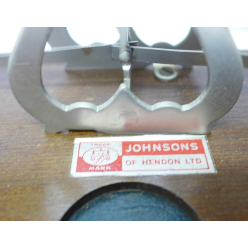 787 - A set of Johnsons 12A balance scales in original box