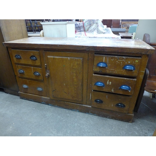 303 - A Victorian pine dresser