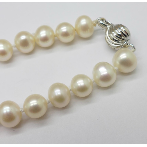 982 - A pearl necklace