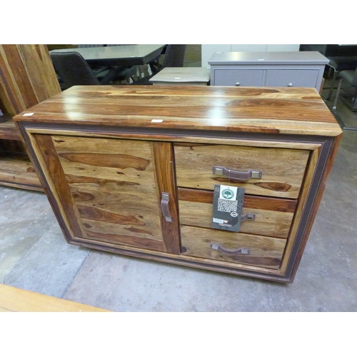 1505 - An Indian hardwood sideboard  *This lot is subject to VAT