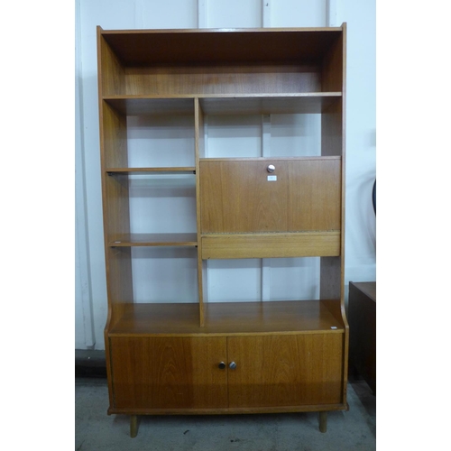 100 - A teak room divider