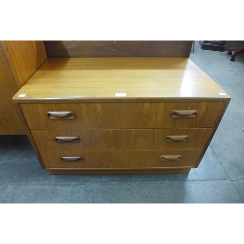 117 - A G-Plan Fresco teak chest of drawers