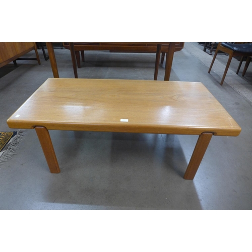 129 - A Danish Trioh teak coffee table