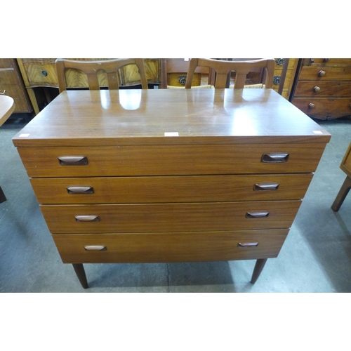 140 - A Wrighton teak chest of drawers