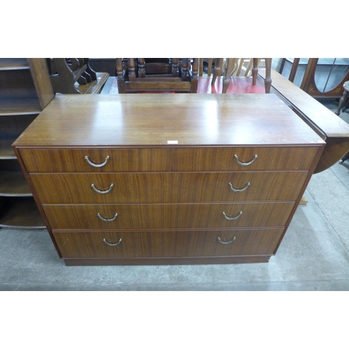 148 - A Meredew afromosia chest of drawers