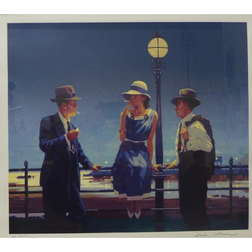 18 - A signed Jack Vettriano limited edition artist proof print, 43 x 49cms, framed