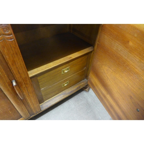 226a - An Art Deco oak fitted sideboard by, C.W.S. Ltd., Radcliffe