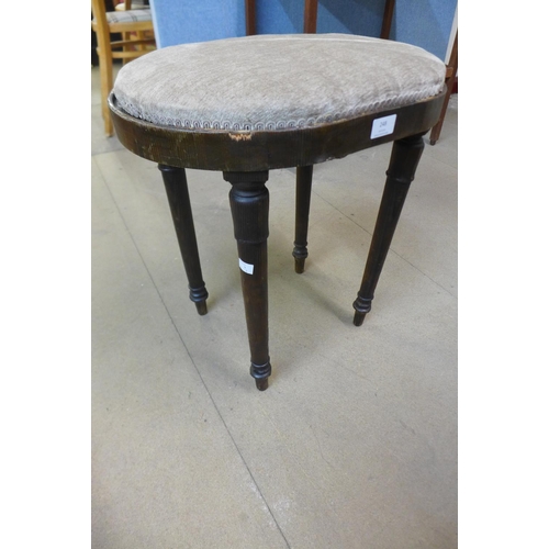 248 - A Victorian pine stool