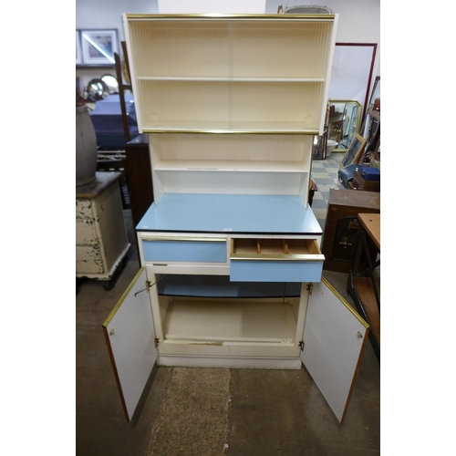 308 - A 1950's metamorphic kitchen cabinet