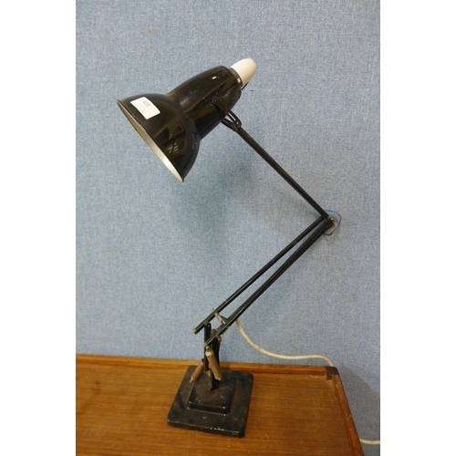 415 - A Herbert Terry & Sons black metal anglepoise lamp